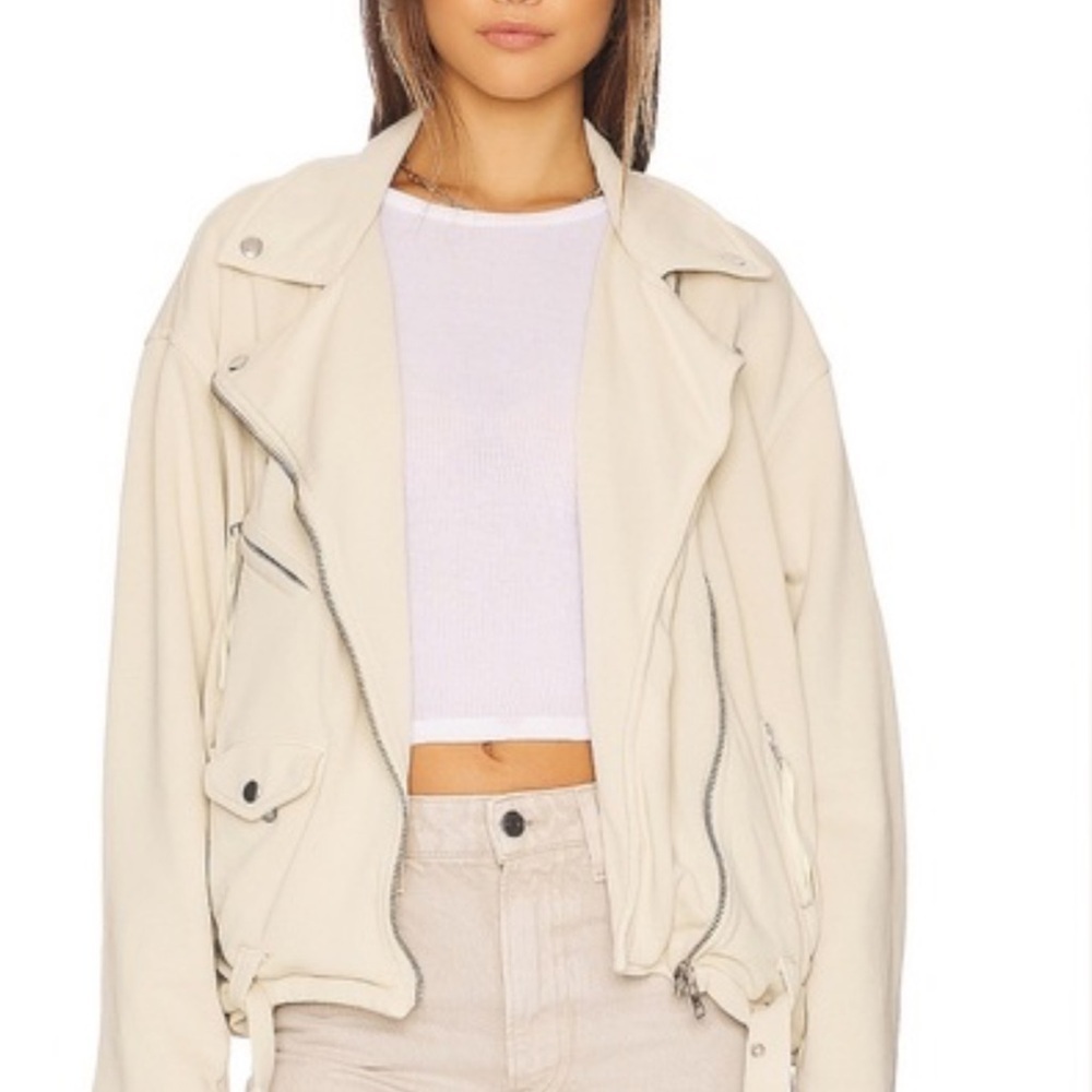 Free People We The Free Rebel Moto Jacket Size XL